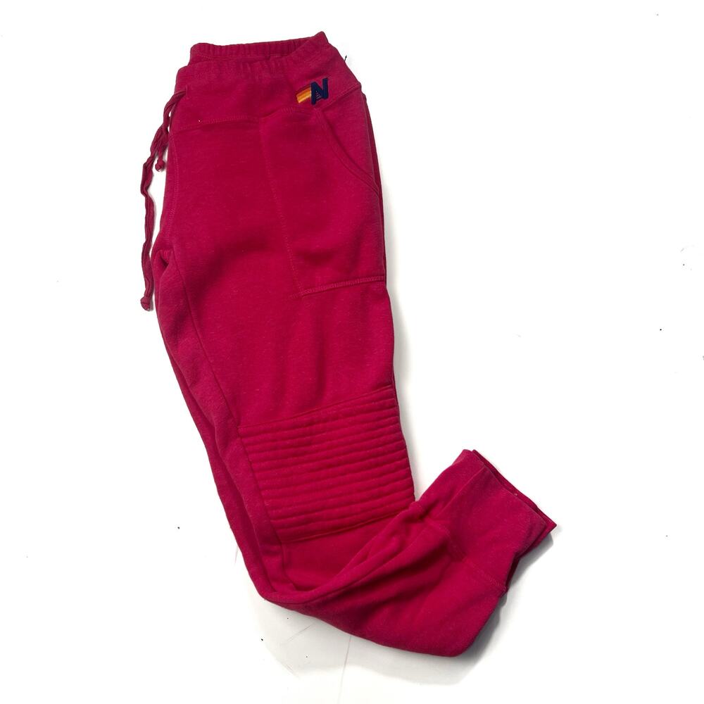 Aviator Nation Pink Track Pants